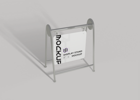 Show Display Stand Mockup psd