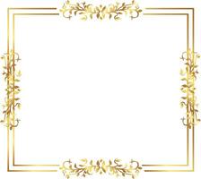 Gold Border Boder Dash vector