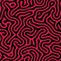 Stylish abstract red design featuring fluid curves and waves vector