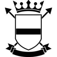 shield icon design template. vector