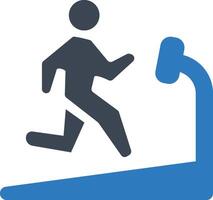 Exercise body icon vector
