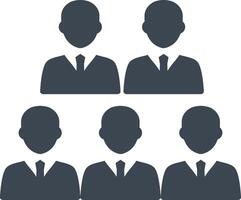 Man group icon vector