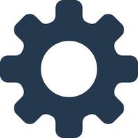 Interface settings icon vector