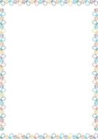 Boxing game frame. Colorful design for players template. Frame with empty space for your text vector