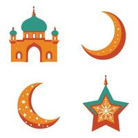 Islamic Mosque Mandala Art vector
