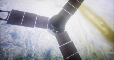 Juno spacecraft captures detailed view of Jupiters atmosphere and clouds video