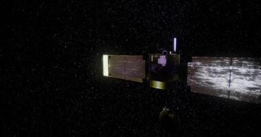 Global servyor exploring deep space for cosmic discoveries and insights video