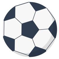 Flat icon of a ball isolated on white background. vector