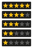 Flat icon of customer review isolated on white background. vector