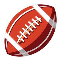 American Football with a Bold and Dynamic Design vector