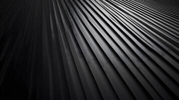Dark Abstract Metallic Surface with Flowing Parallel Lines photo