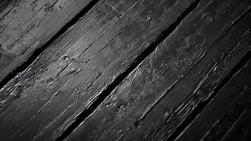 Dark Textured Wooden Surface with Glossy Finish photo