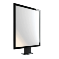 A large black screen with a mirror on it png