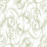 A green and white abstract wallpaper with swirls vector