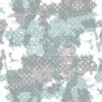 A blue and white abstract wallpaper pattern vector