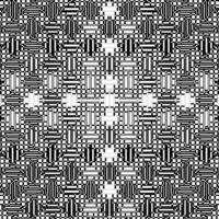 A black and white pattern with squares vector