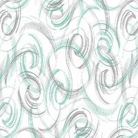 A green and white background with a swirl design vector