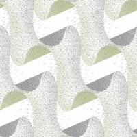 A seamless pattern with green and white lines vector