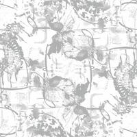 A gray and white abstract wallpaper with a lot of different designs vector