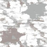 Abstract painting with gray and white paint strokes vector