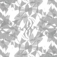 A gray and white abstract pattern with a large design vector