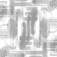 A gray and white abstract wallpaper with a brush stroke pattern vector