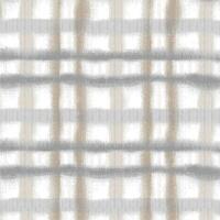 A white and gray plaid fabric with a pattern vector