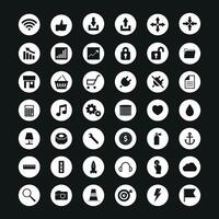 Web Icon set vector