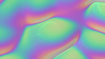 Dynamic Iridescent Surface Chromatic Flow 11 video