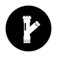pipe symbol design vector