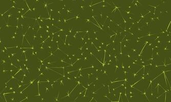 Olive green Stars and Constellations, A Textured Background for Design and Decoration vector