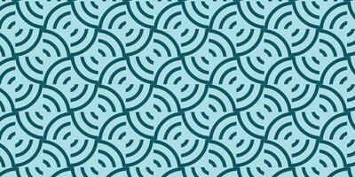 Repeat abstract line pattern background. Curve line shape element vector