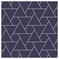 Blue Triangle pattern design vector