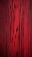 Elegant red wood surface with intricate grain patterns suitable for various creative projects and designs photo