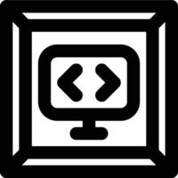 Sandboxing, Computer Security, Programming Outline Icon vector