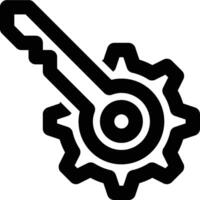 Access Control, Access Rights, Permissions Outline Icon vector