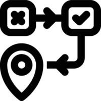 IP Address Spoofing Outline Icon vector