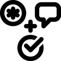 Two Factor Authentication, 2FA, Authentication Outline Icon vector