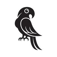 Bird on a branch vector