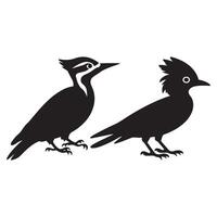Two Bird on a branch vector