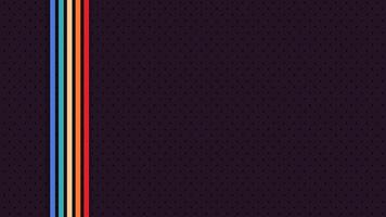 Vibrant colorful lines in a retro futuristic design from the 1970s, 1980s, and 1960s. Funky technology background for modern projects. vector