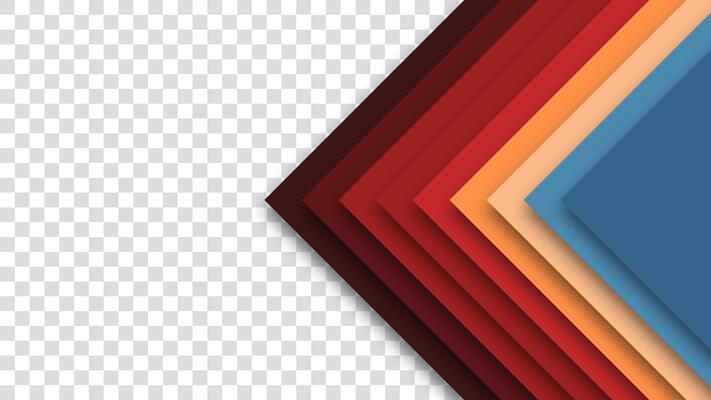 Eye-catching retro background with abstract geometric layers. Vintage 1970s 1980s 1960s colors bring a nostalgic yet futuristic touch. Ideal for posters and media.