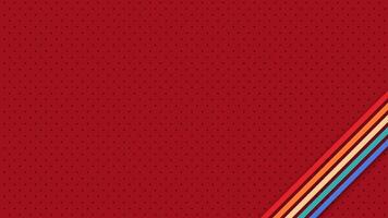 Abstract retro design with vibrant colorful lines in 1970s, 1980s, and 1960s futuristic style. Funky tech background for modern projects. vector