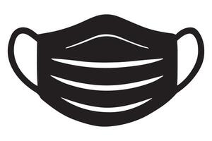 Stylish Face Mask Graphic for Preventing the Virus Spread vector