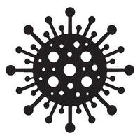 Coronavirus Icon Graphic for Pandemic Awareness and Prevention vector
