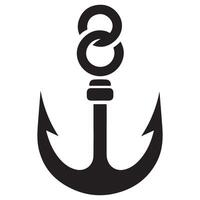 Anchor Icon for Maritime, Nautical, and Sea Related Themes vector