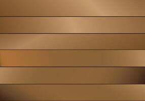 A smooth gradient golden metallic texture with horizontal stripes vector