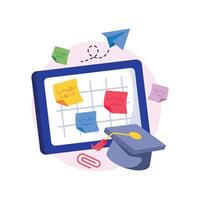 Noticeboard Concepts Style illustrations. EPS 10 File stock illustration vector