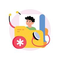 Medical Record Concepts Style illustrations. EPS 10 File stock illustration vector