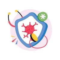 Cancer Concepts Style illustrations. EPS 10 File stock illustration vector